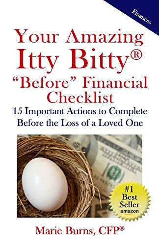 Your Amazing Itty Bitty BEFORE Financial Checklist cover art