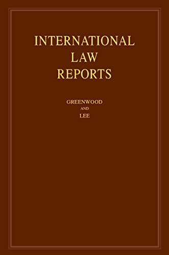 International Law Reports: Volume 203