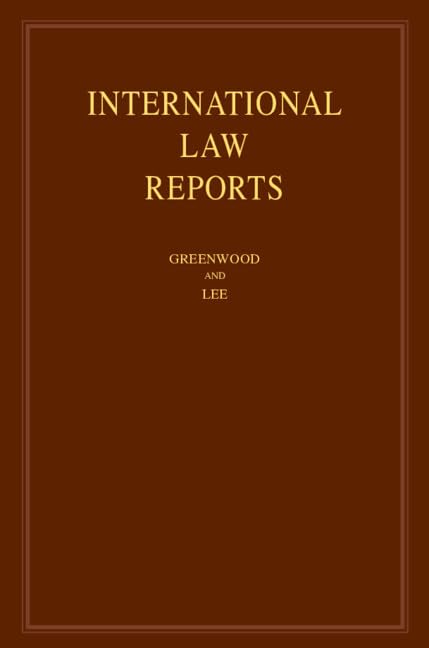 International Law Reports: Volume 205