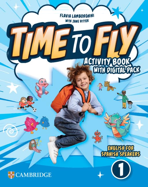 Time to Fly Level 1 Activity Book with Digital Pack English for Spanis