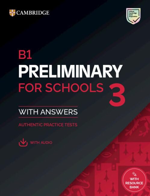 B1 Preliminary for Schools 3 Student's Book with Answers with Digital