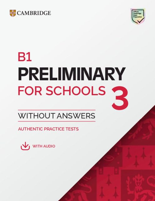B1 Preliminary for Schools 3 Student's Book without Answers with Digit