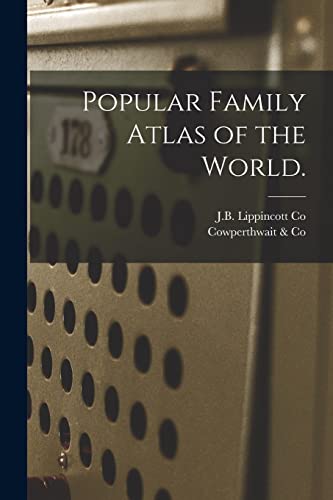 Popular Family Atlas of the World. cover