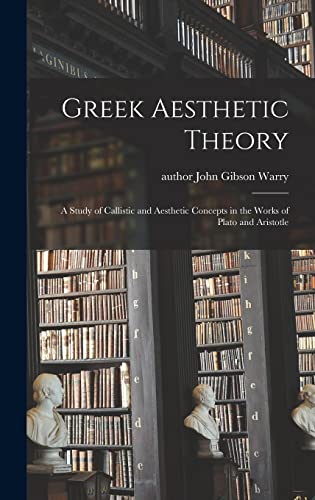 Greek Aesthetic Theory cover
