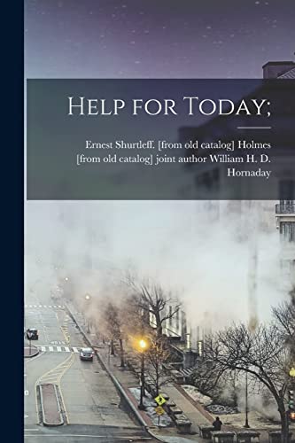 Help for Today; cover