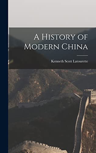 A History of Modern China cover