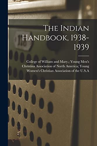 The Indian Handbook, 1938-1939 cover