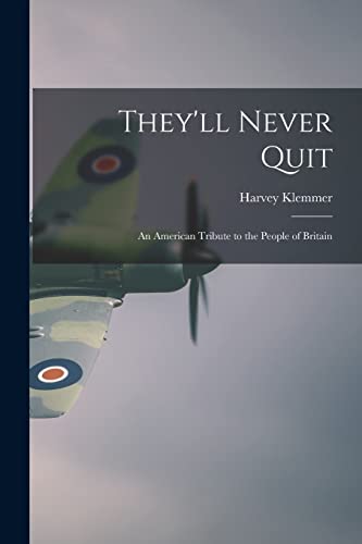 They'll Never Quit cover