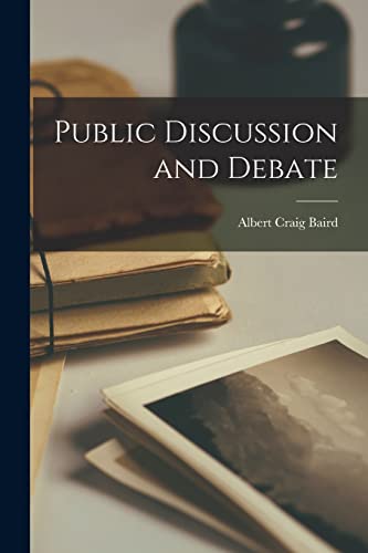 Public Discussion and Debate cover