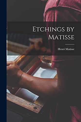 Etchings by Matisse cover