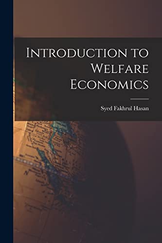 Introduction to Welfare Economics cover