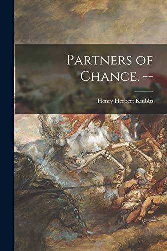 Partners of Chance. -- cover