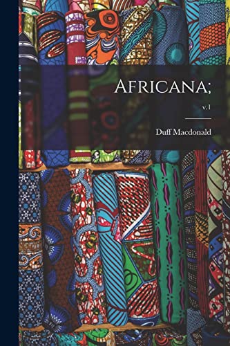 Africana;; v.1 cover