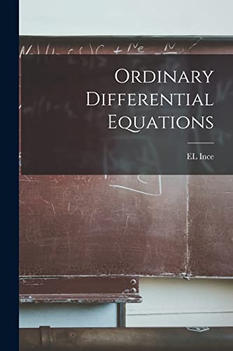 Ordinary Differential Equations cover