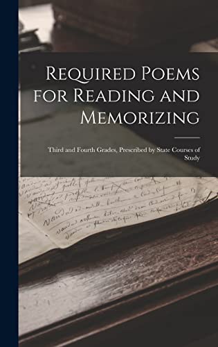 Required Poems for Reading and Memorizing cover
