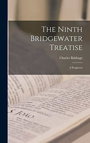 The Ninth Bridgewater Treatise cover