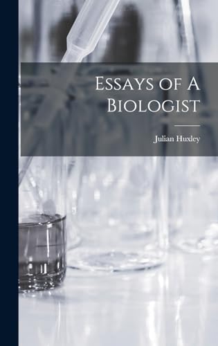 Essays of A Biologist cover