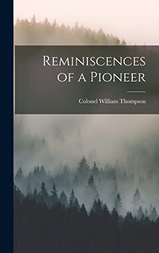 Reminiscences of a Pioneer cover