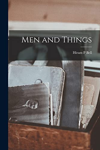 Men and Things cover