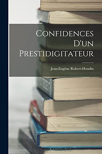Confidences D'un Prestidigitateur cover