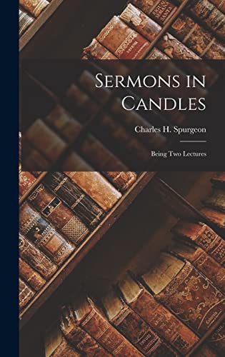 Sermons in Candles cover