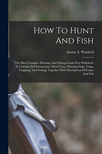 How To Hunt And Fish cover