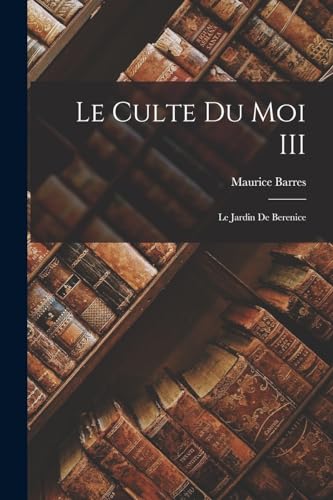 Le culte du moi III cover