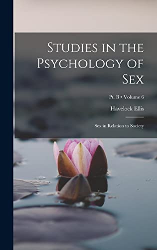 Studies in the Psychology of Sex cover