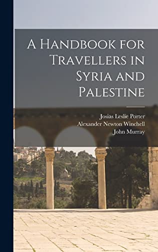 A Handbook for Travellers in Syria and Palestine cover
