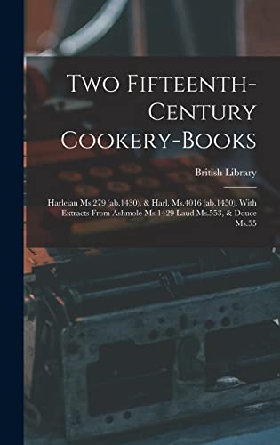 Two Fifteenth-century Cookery-books cover