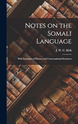 Notes on the Somali Language cover