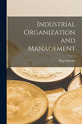 Industrial Organization and Management cover