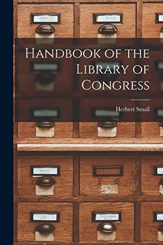 Handbook of the Library of Congress cover