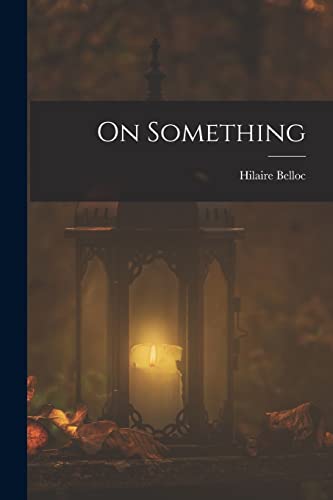 On Something cover