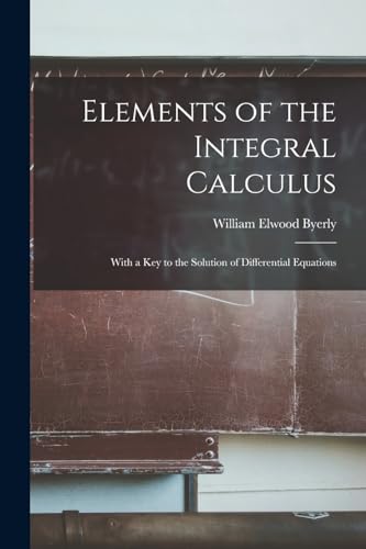 Elements of the Integral Calculus