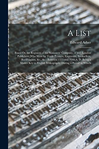 A List cover