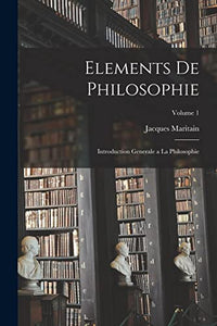 Elements de philosophie 