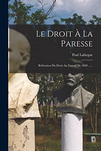 Le Droit A La Paresse cover