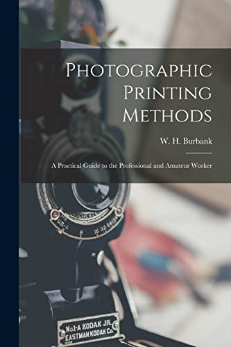 Photographic Printing Methods cover