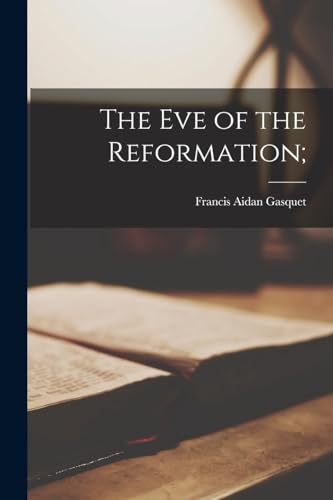 The Eve of the Reformation; cover