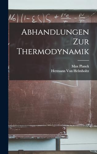 Abhandlungen Zur Thermodynamik cover