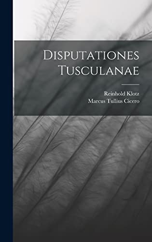 Disputationes Tusculanae cover