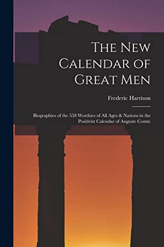 The New Calendar of Great Men