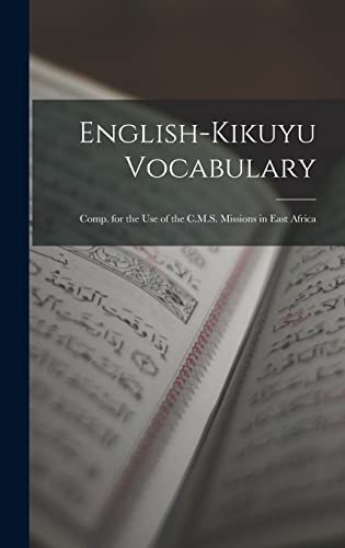 English-Kikuyu Vocabulary cover