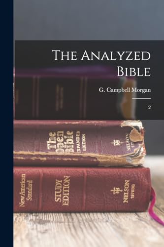 The Analyzed Bible cover