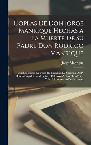 Coplas De Don Jorge Manrique Hechas a La Muerte De Su Padre Don Rodrig cover