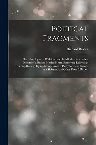 Poetical Fragments cover