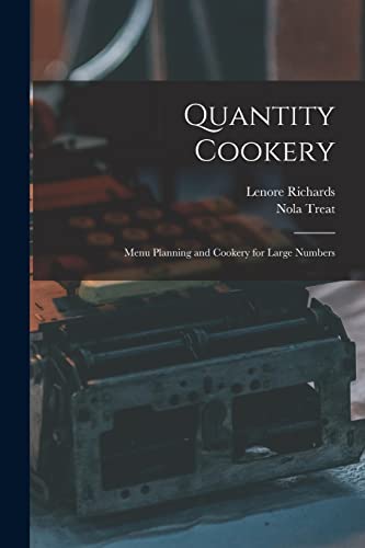 Quantity Cookery cover