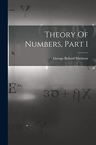 Theory Of Numbers, Part 1 cover