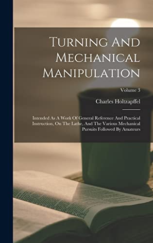 Turning And Mechanical Manipulation cover